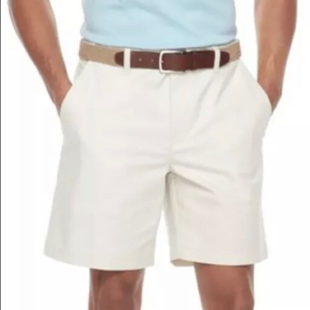 NWT Men's Croft & Barrow Flat-Front Shorts Sz.42